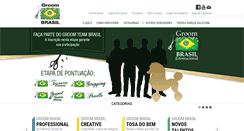 Desktop Screenshot of groombrasil.com.br